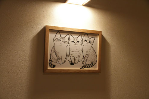 zuccoさんが描いた3ニャン zuccoさんが描いた3ニャン