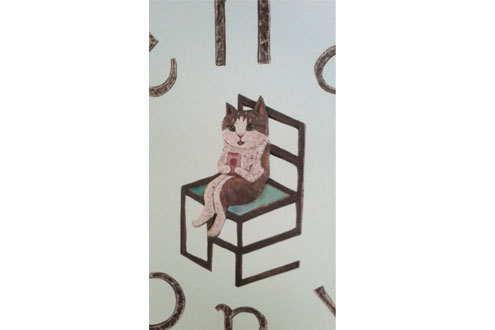 自動販売機の猫 自動販売機の猫